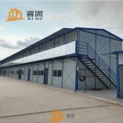 來看看，出口新加坡活動(dòng)板房安裝完工